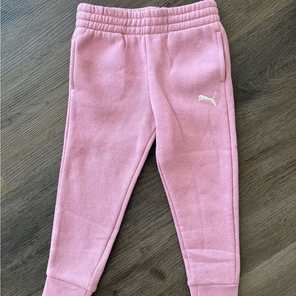 Puma Kids 3 piece vest set - Pink Cream & Grey Size 3T - Picture 8 of 11